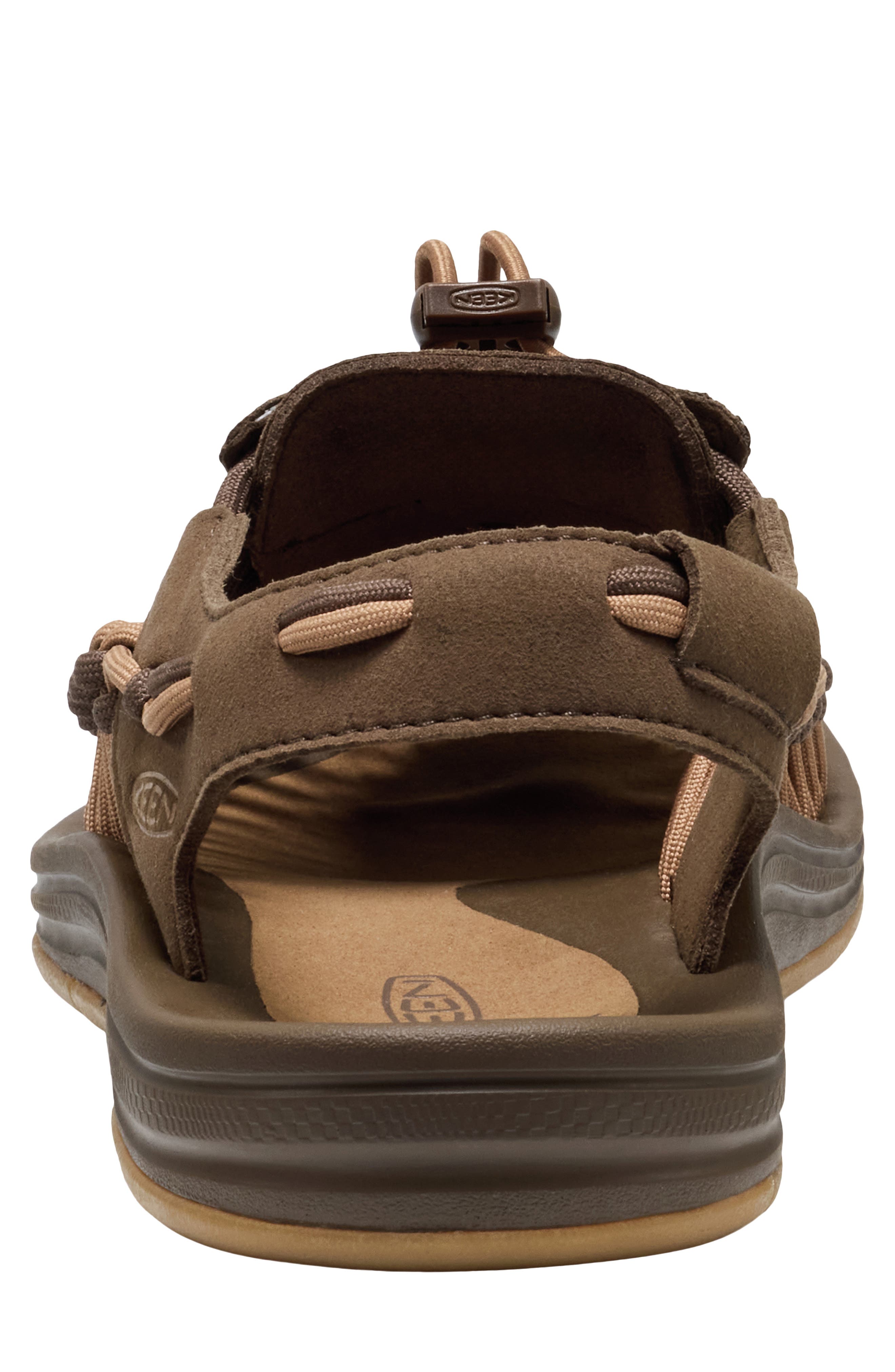 Uneek Sandal, Alternate, color, DARK EARTH/ CHIPMUNK