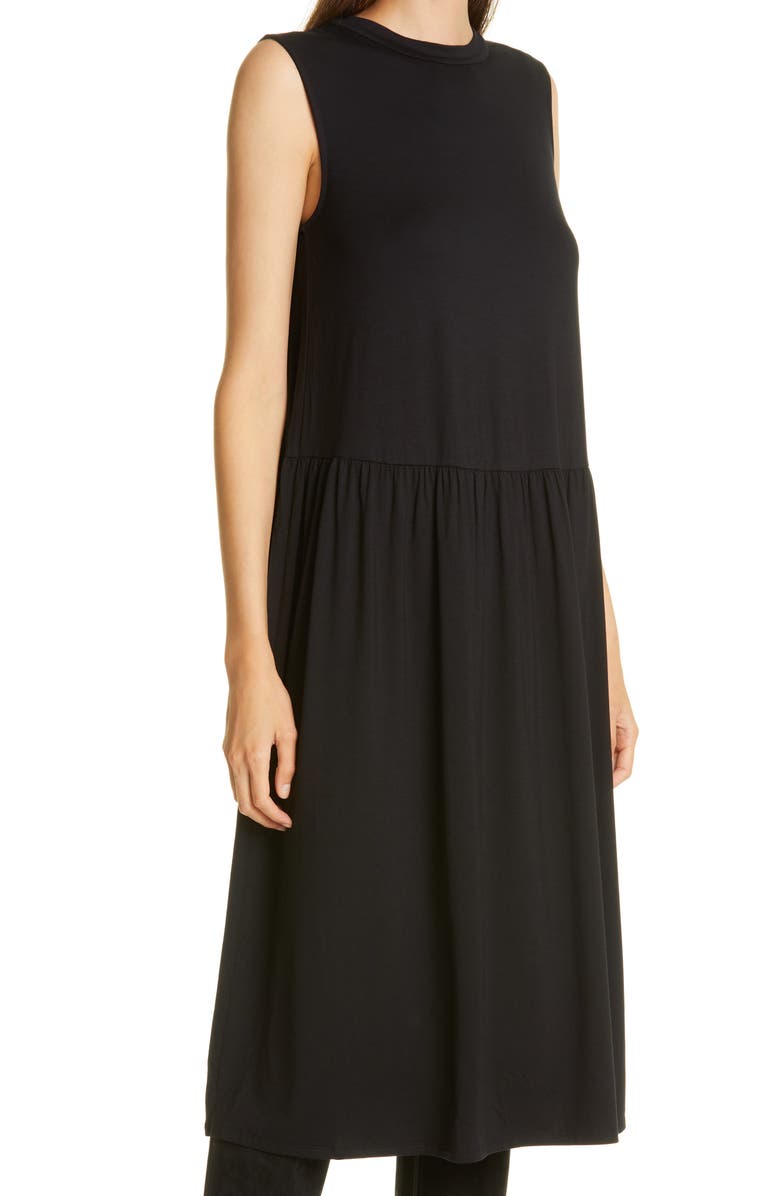 Eileen Fisher Drop Waist Sleeveless Dress, Alternate, color,