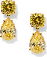 Nadri Maiden Cubic Zirconia Drop Earrings