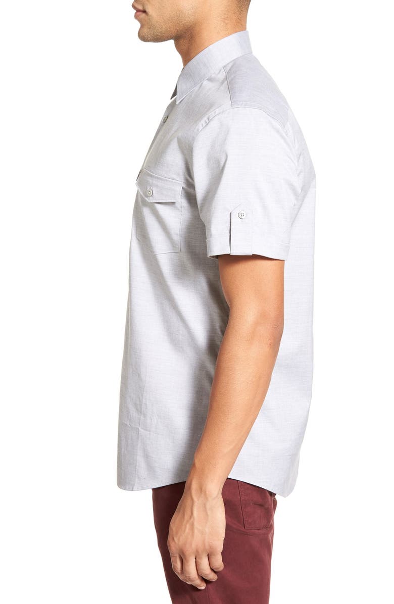 Calibrate Trim Fit Sport Shirt, Alternate, color, 