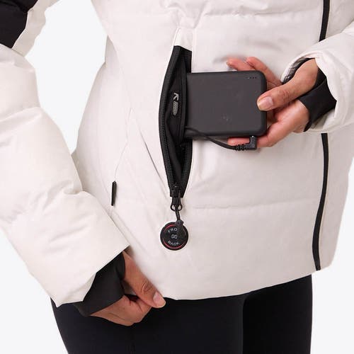 Mobile Warming Natural Down Heated Jacket In Multi