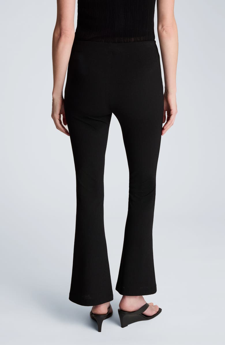 Kenneth Cole Flare Leg Pull-On Pants, Alternate, color, Black