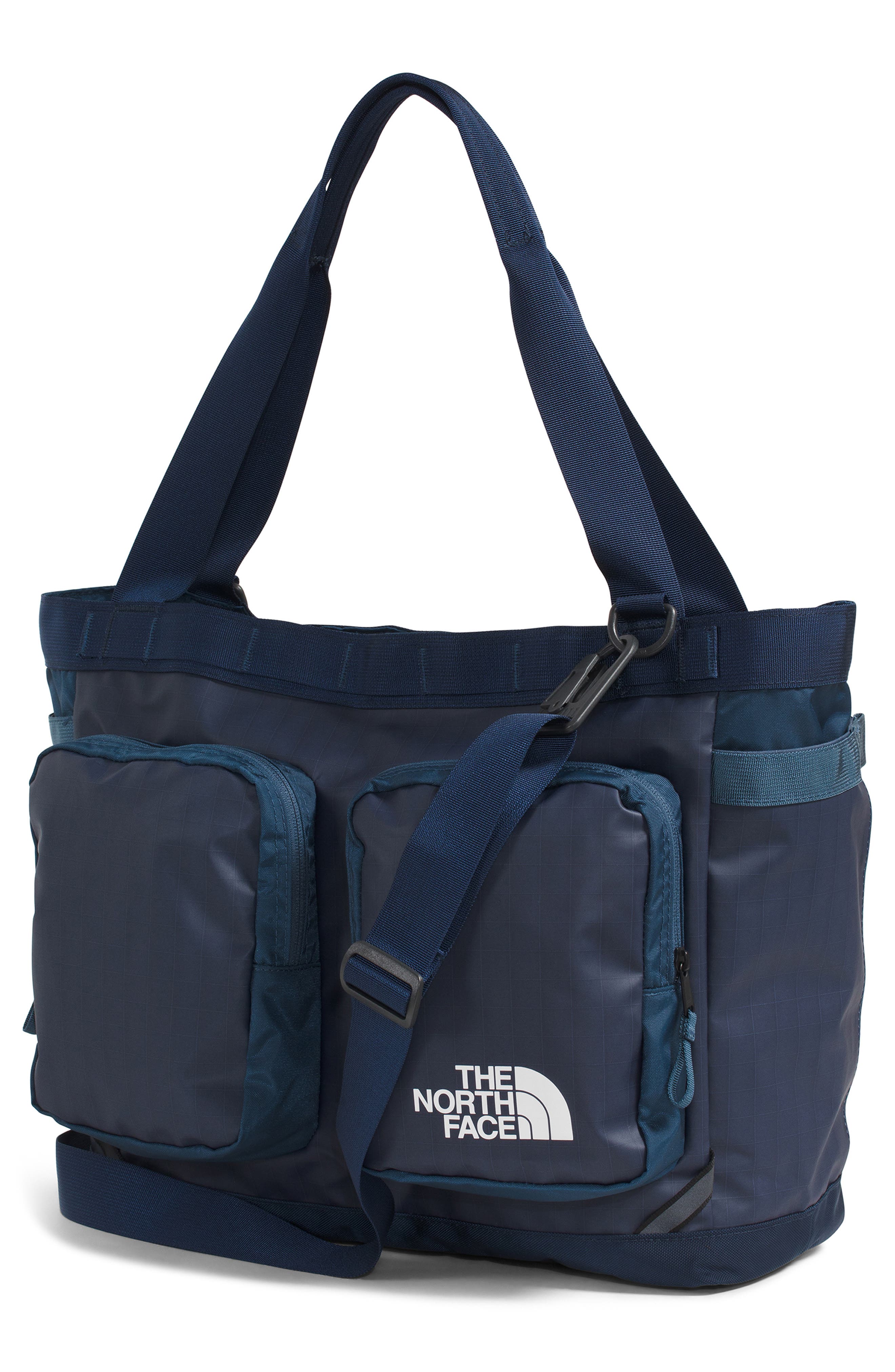 Base Camp Voyager Tote, Alternate, color, SHADY BLUE/ SUMMIT NAVY