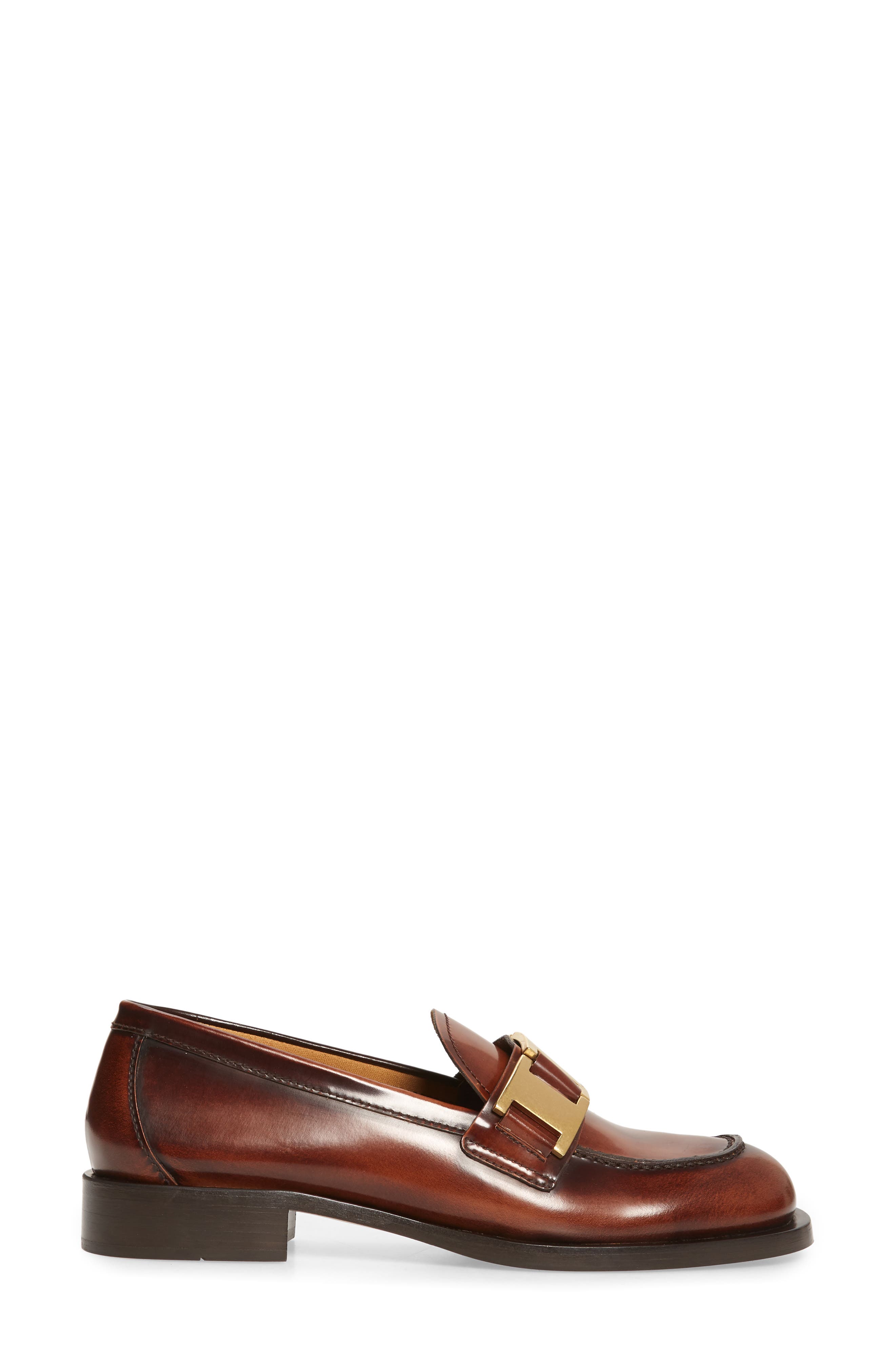 Buckle Loafer, Alternate, color, TABACCO