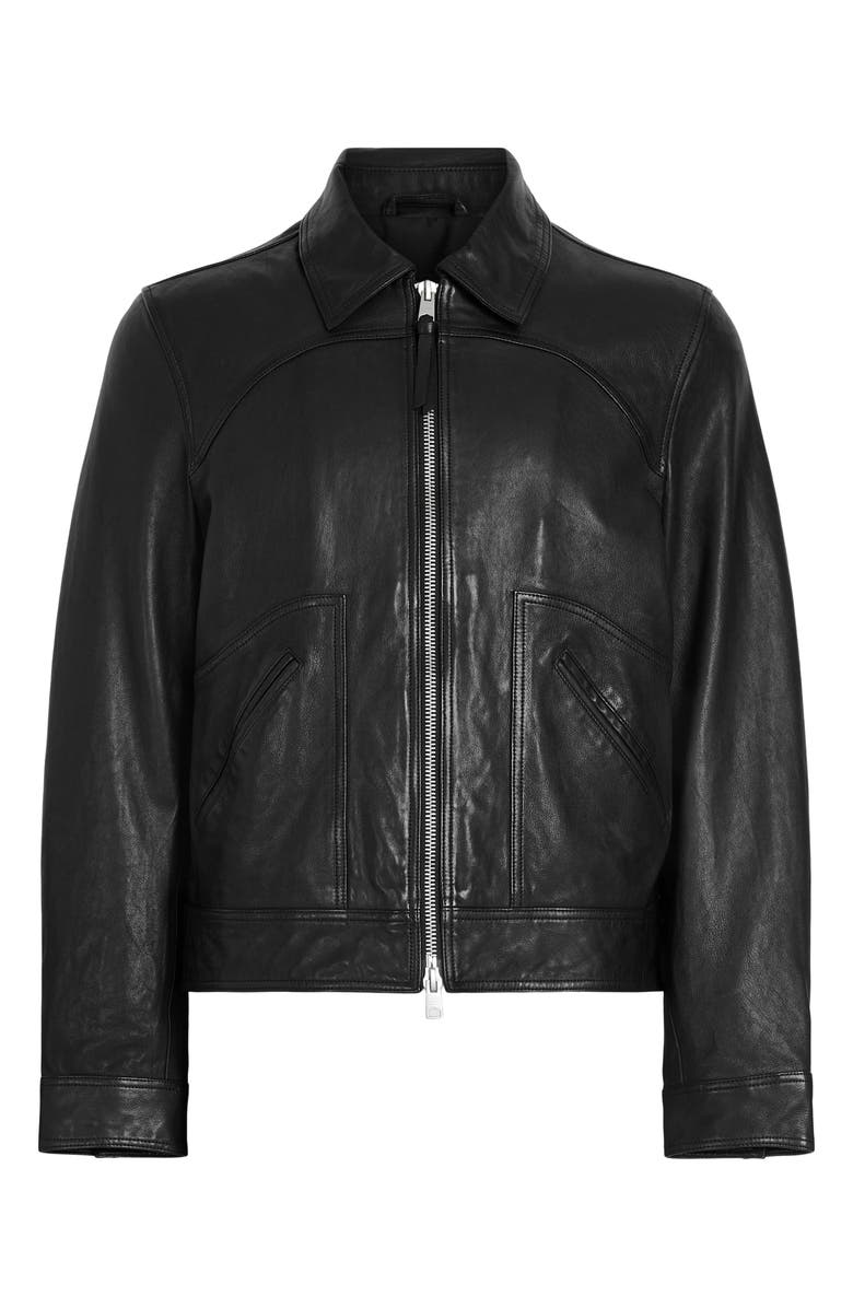 AllSaints Jun Leather Jacket, Alternate, color, 