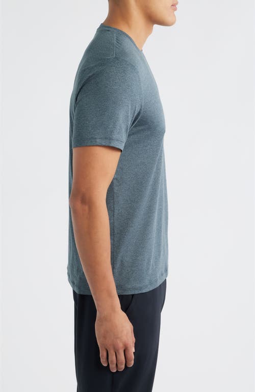 Zella Dynamic Crewneck T-shirt In Blue