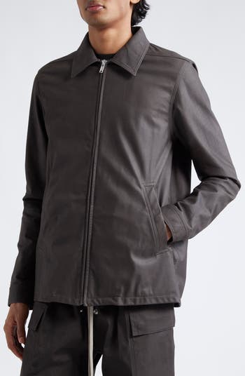 Rick Owens Porterville Brad Leather Jacket | Nordstrom