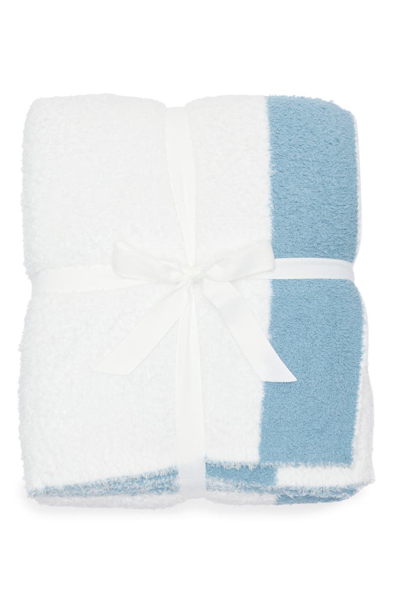 NORDSTROM RACK Stripe Butter Throw Blanket, Main, color, Blue Citadel