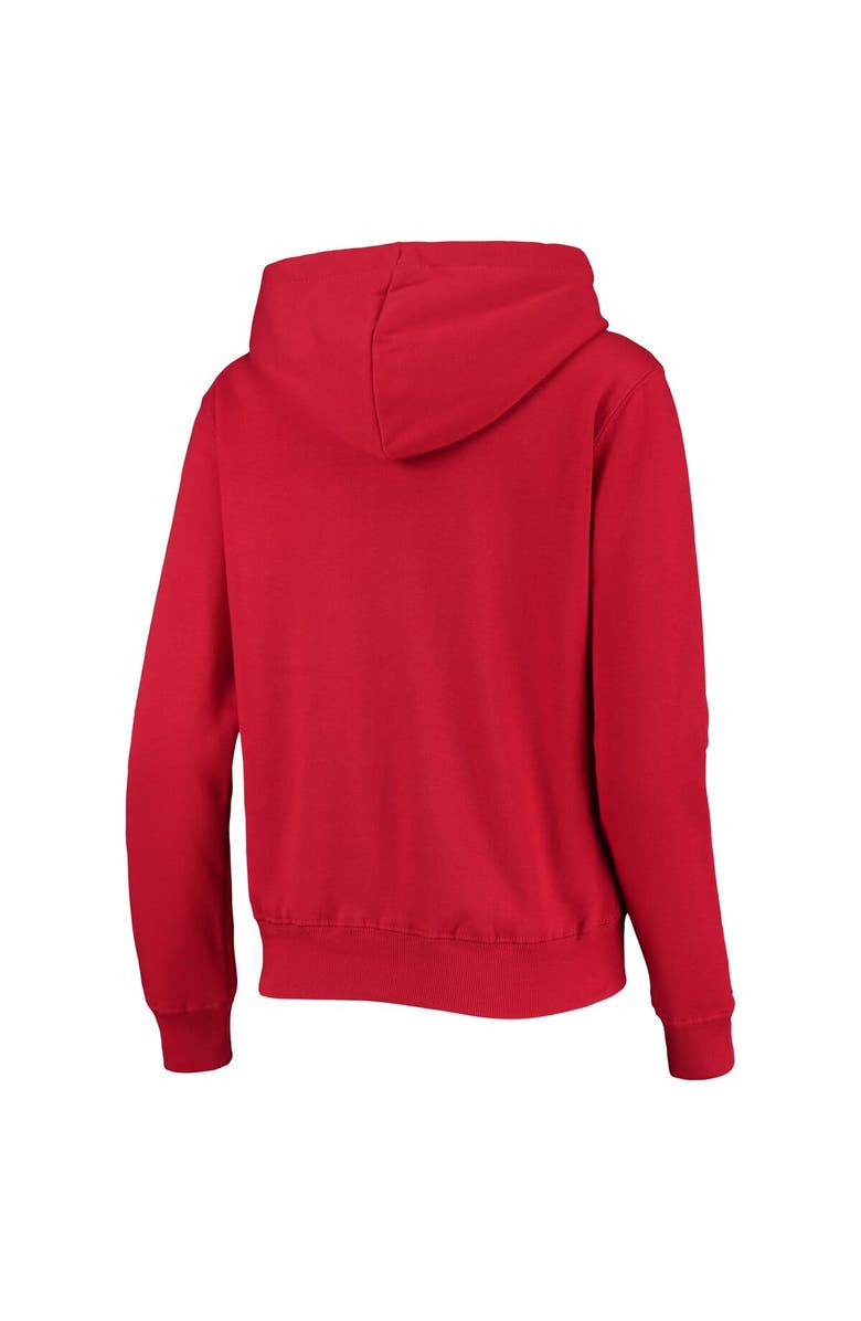 COLOSSEUM Women's Colosseum Scarlet Ohio State Buckeyes Loud and Proud Pullover Hoodie, Alternate, color,