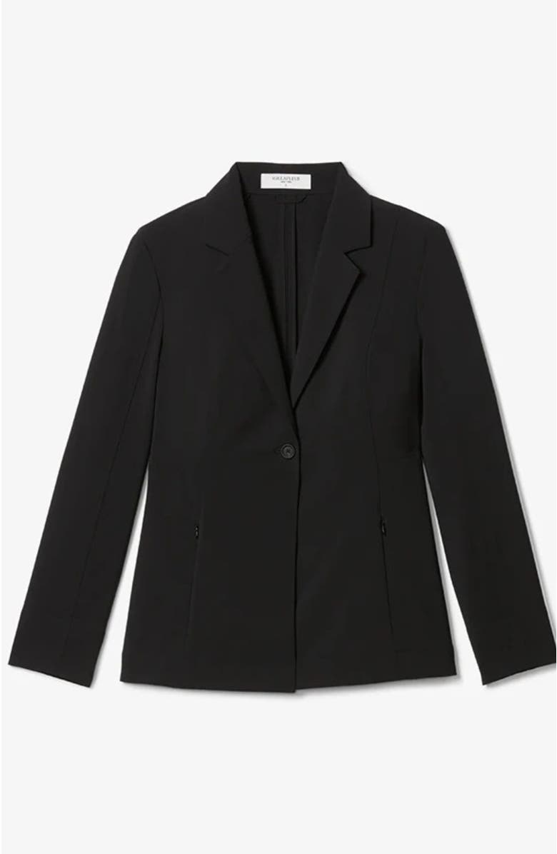 M.M.LaFleur Moreland Travel Blazer, Alternate, color, Black