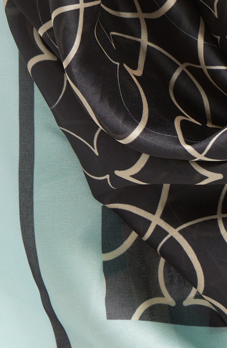 Treasure & Bond Square Satin Scarf, Alternate, color, 