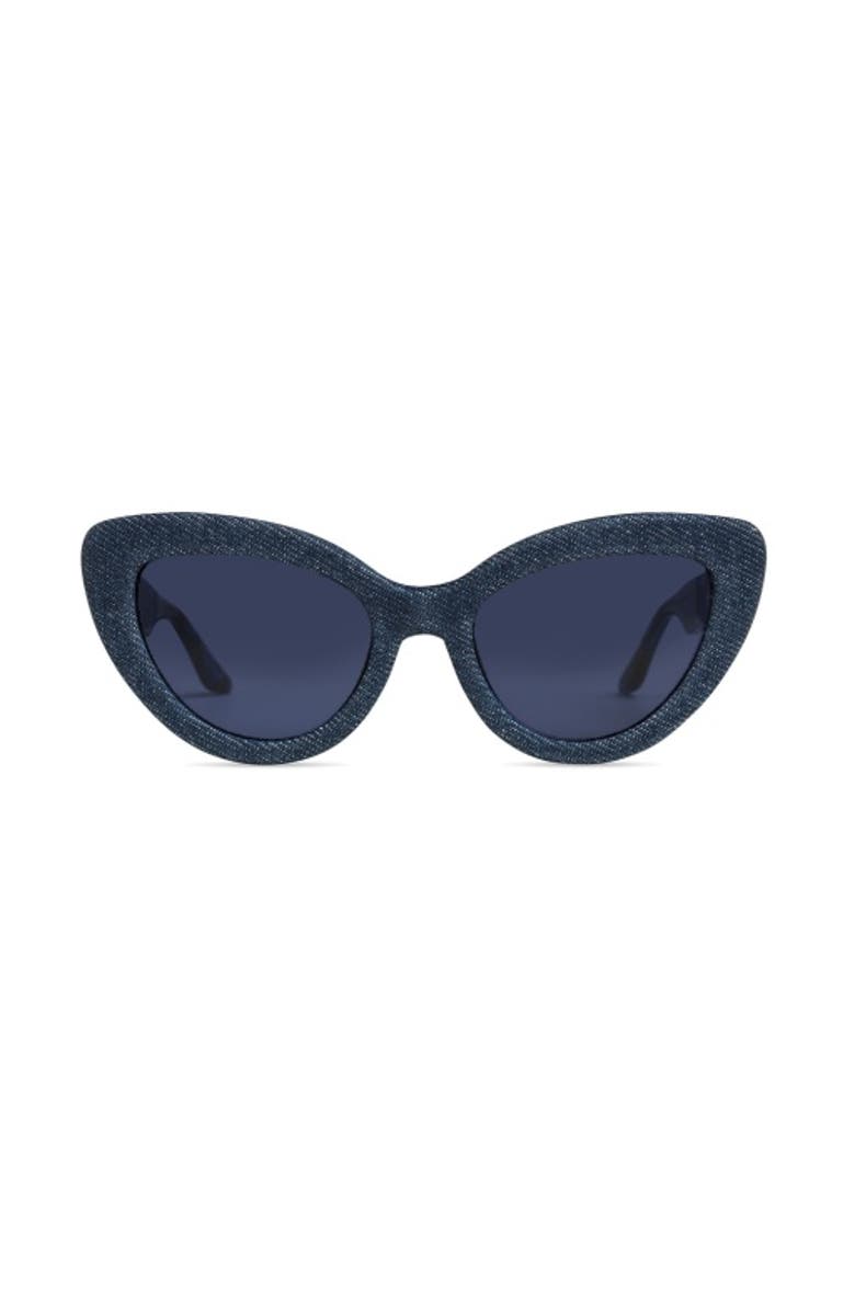 Italia Independent California Sunglasses, Main, color, Blue Denim