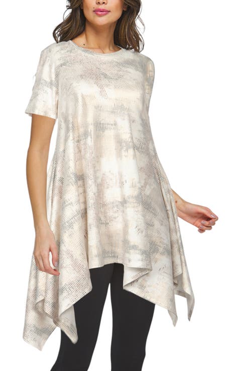 Iris Printed Cotton Jersey Dress