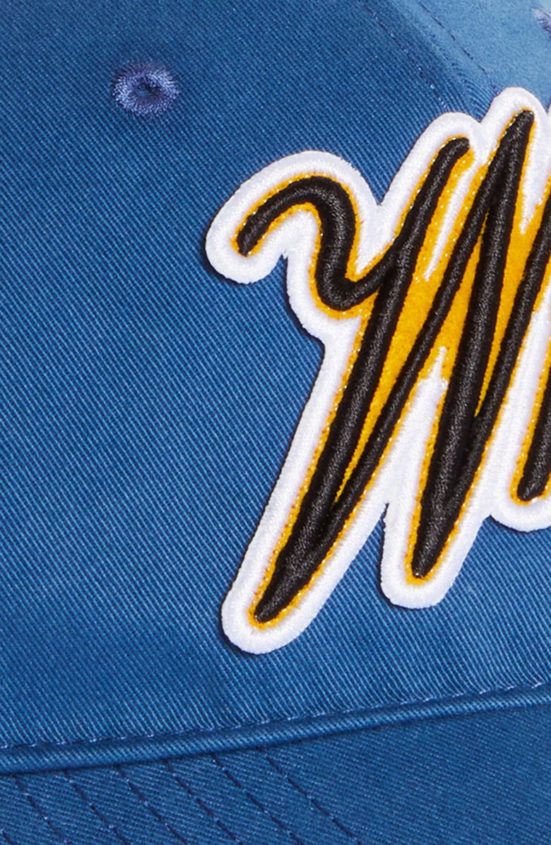 Off-White World Varsity Patch Baseball Cap, Alternate, color, 