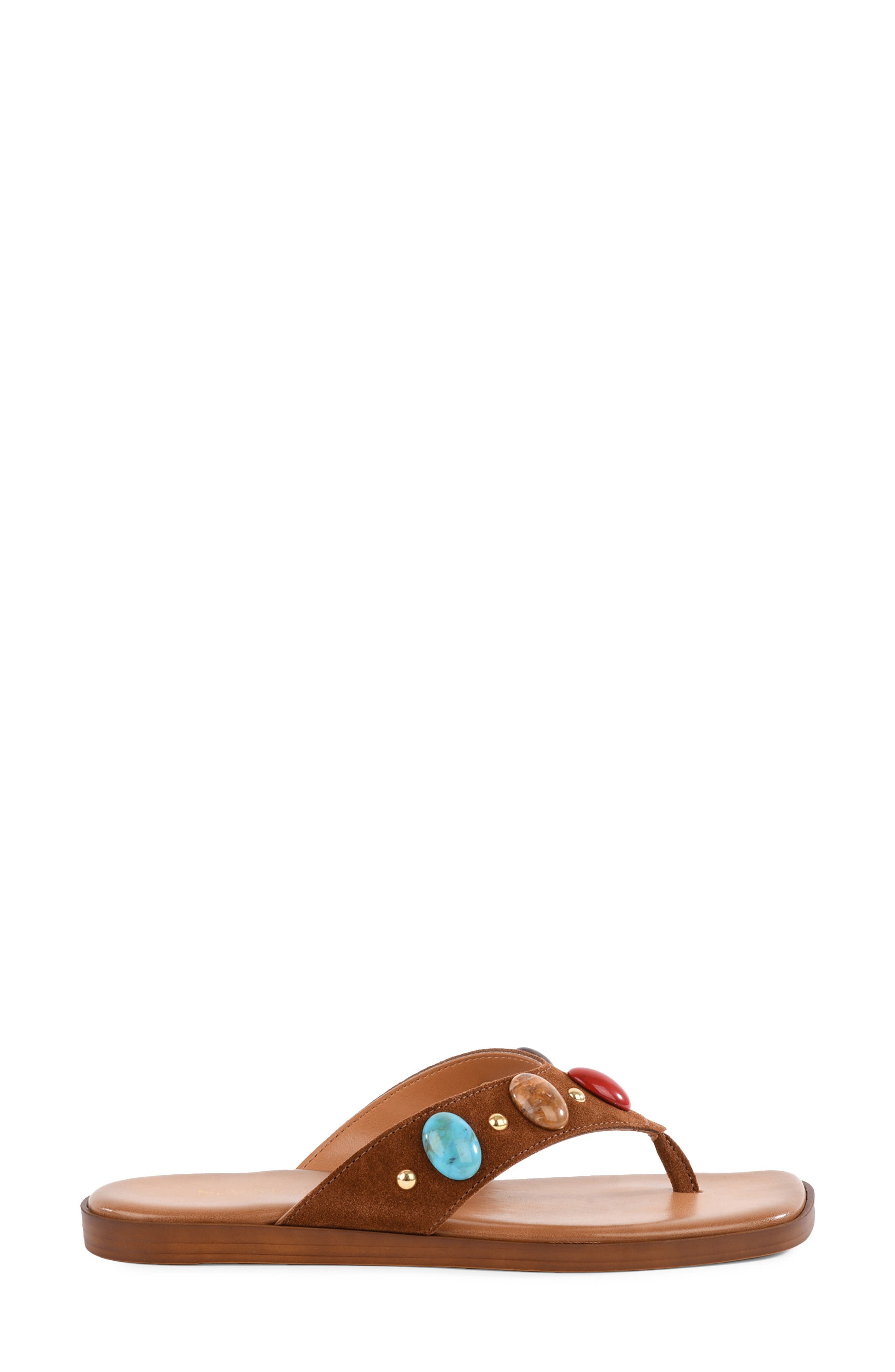 Seychelles Top Of The World Flip Flop, Alternate, color, Brown