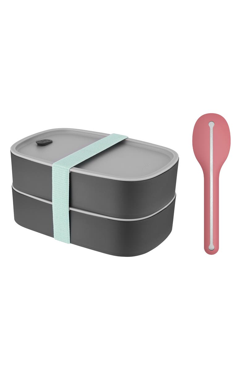 BergHOFF Bento Box with Flatware, Main, color, Multicolor