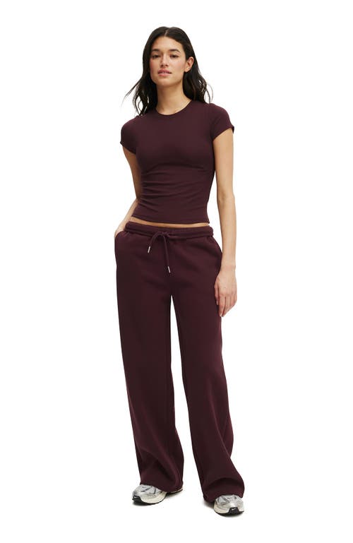 Cotton On Body Active Ultra Soft Fitted Tshirt In Brown