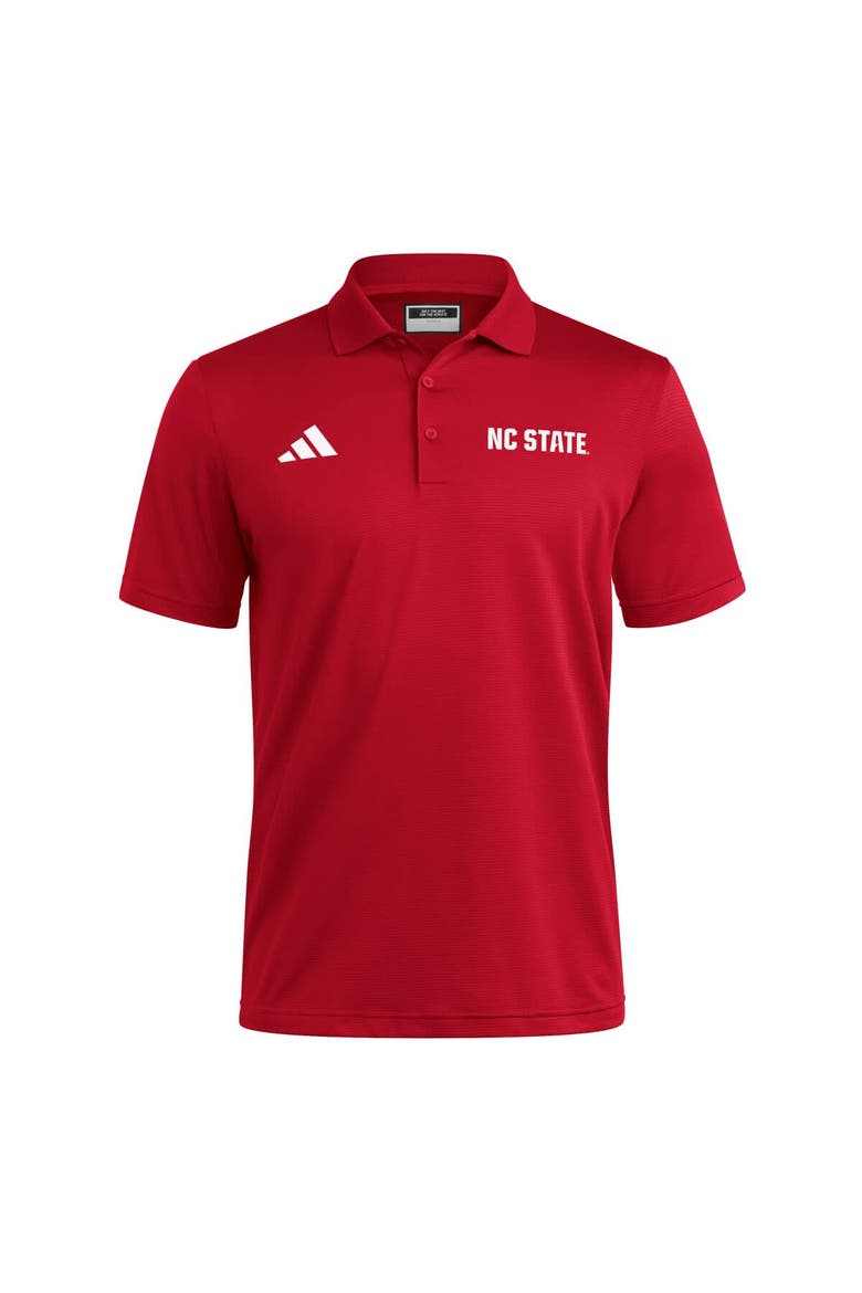 Red NC State Wolfpack Ultimate 365 Ottoman Polo Shirt, Alternate, color, Red