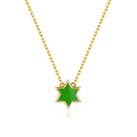 Petit Star of David Necklace