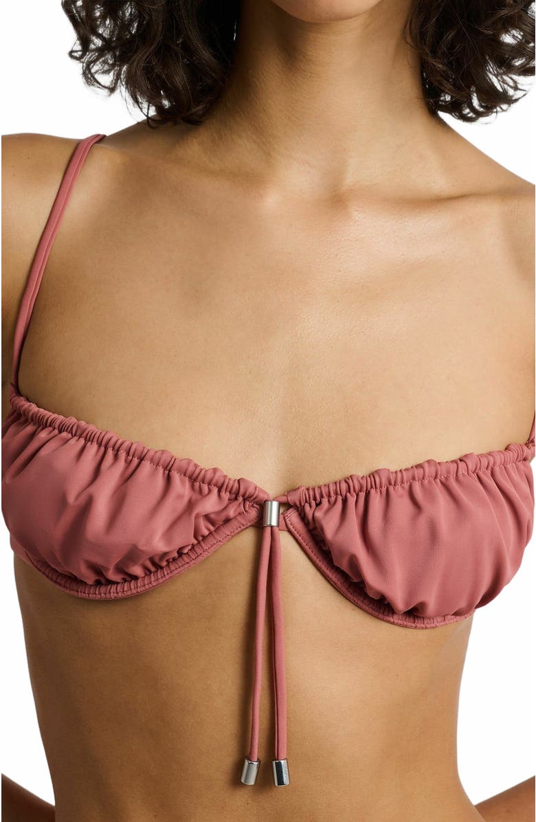 Onia Rose Bikini Top, Alternate, color, 