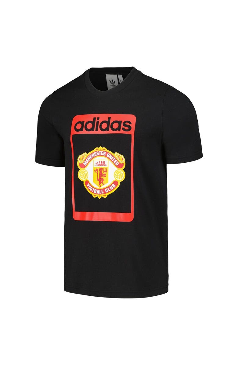 adidas Originals Men's adidas Originals  Black Manchester United Club T-Shirt, Alternate, color, 