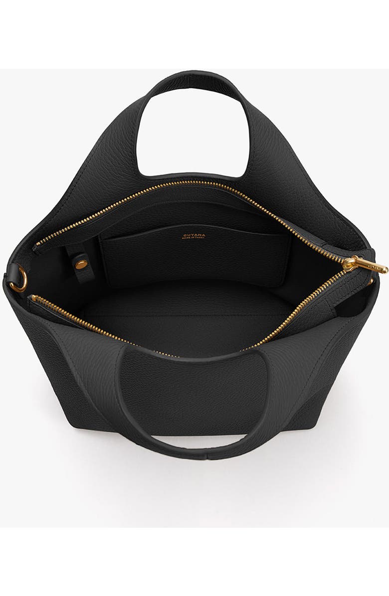 Cuyana Small System Zipper Tote, Alternate, color, Black