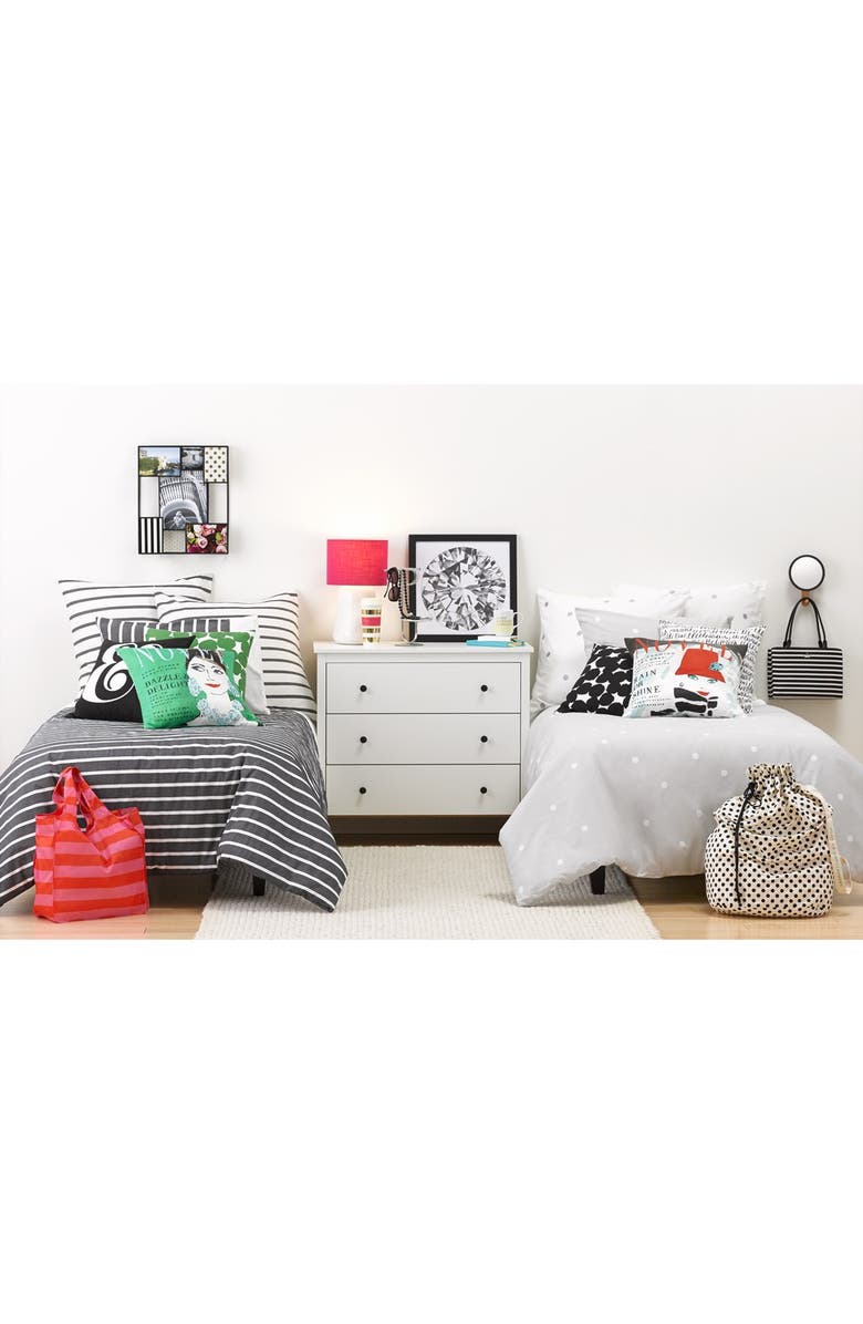 Kate Spade New York polka dot duvet cover & shams, Alternate, color,