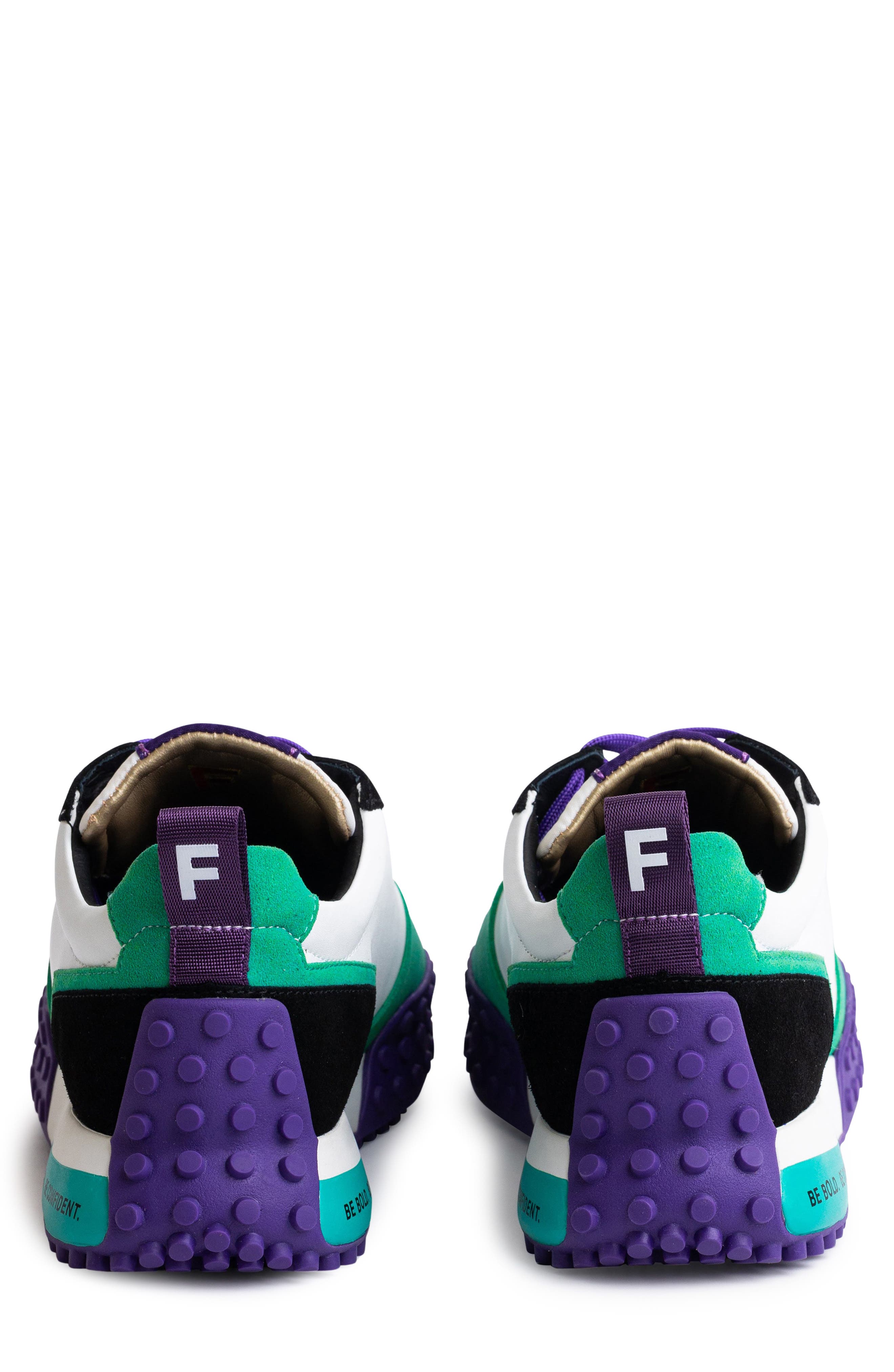 Smoove Trainer Leather Sneaker, Main, color, TEAL