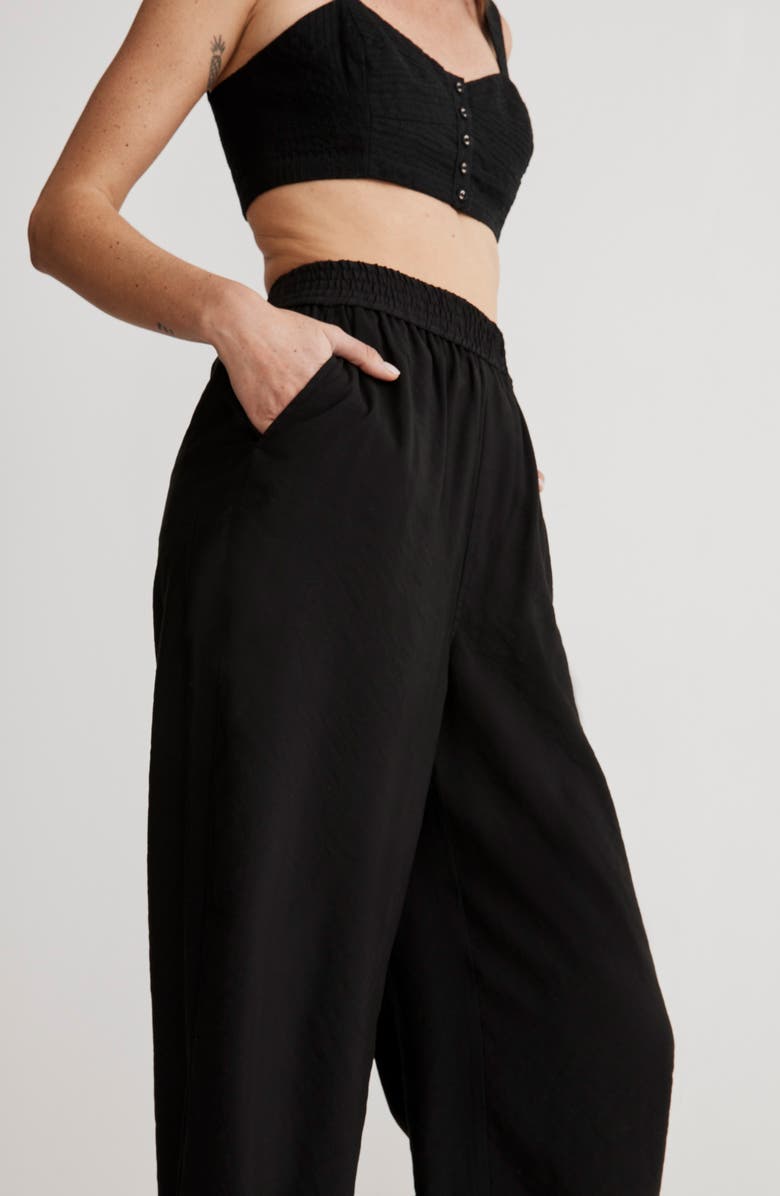 Madewell The Carley Wide Leg Pants, Alternate, color,