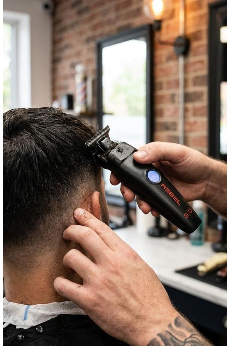 Rebel Professional Cordless Hair Trimmer, Alternate, color, Black