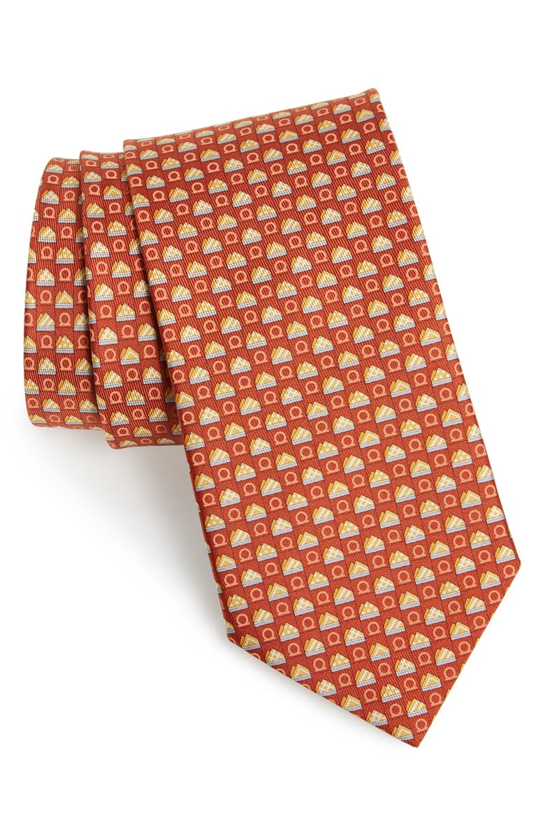 FERRAGAMO Salvatore Ferragamo Silk Tie, Main, color, 