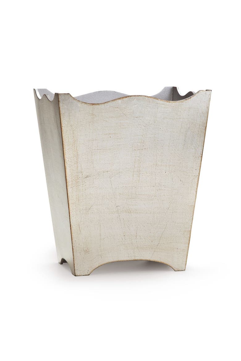 Classico Silver Waste Basket, Main, color, SILVER