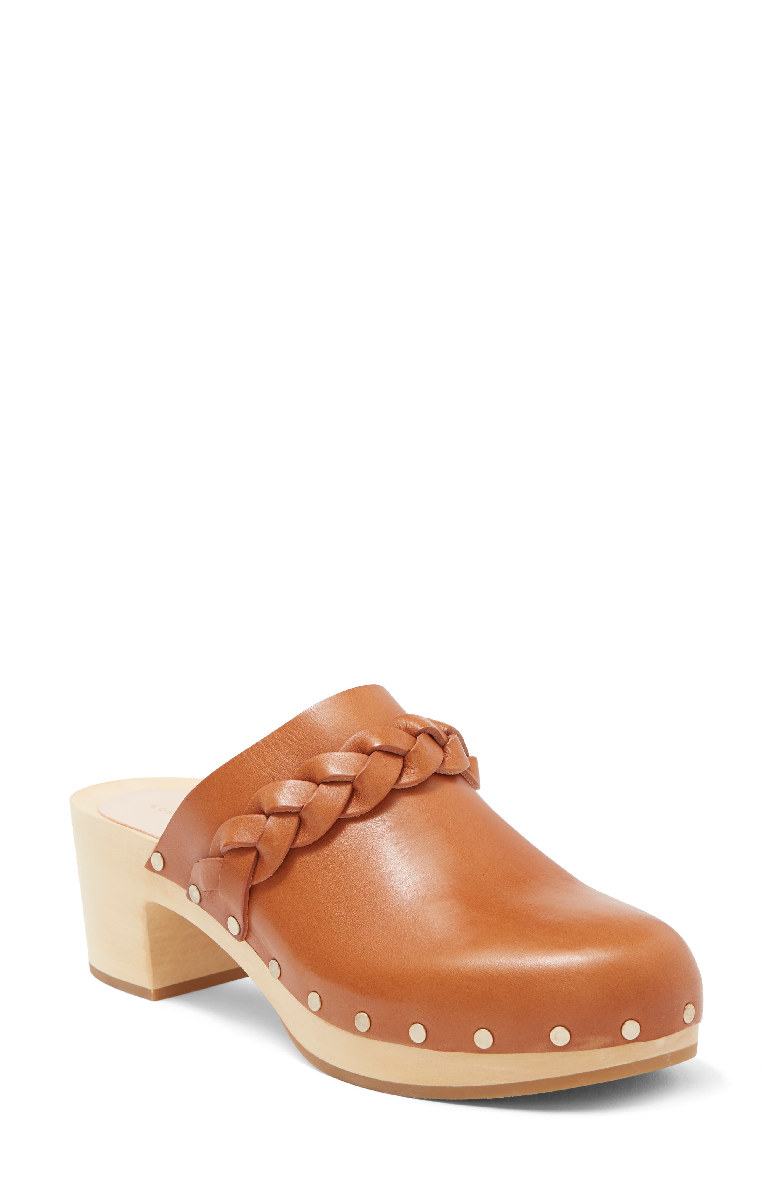 Loeffler Randall Lupa Mid Heel Clog, Main, color, 