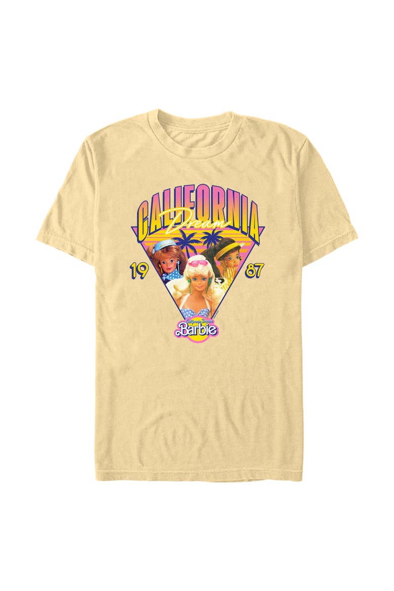 Men's California Retro Squad T-Shirt, Main, color, Butter
