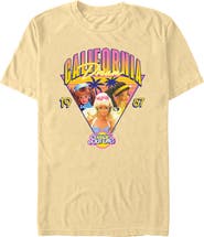 Barbie Men's California Retro Squad Short Sleeve Graphic T-Shirt