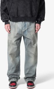 mnml Ultra Baggy Oil Stain Jeans