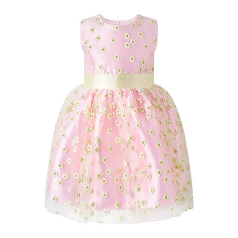 3D Daisy Tulle Party Dress (Toddler, Little Kid, Big Kid)