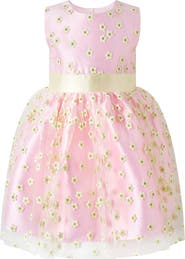 Rachel Riley 3D Daisy Tulle Party Dress