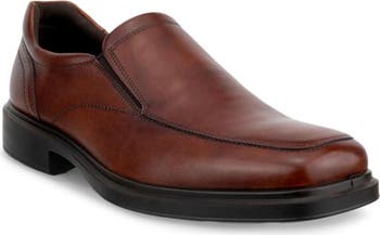 knee length dresses for ladies Ecco Helsinki 2.0 Apron Toe Slip-On Men's Cognac / 45