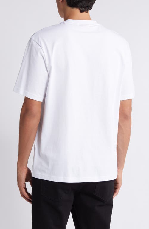 Hugo Boss Relaxed-fit T-shirt In Cotton Jersey With Face Print