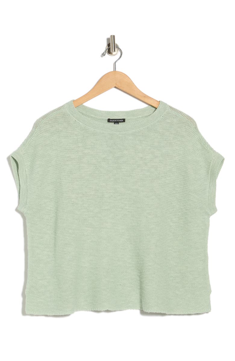 Eileen Fisher Bateau Neck Sweater, Main, color, Absinthe