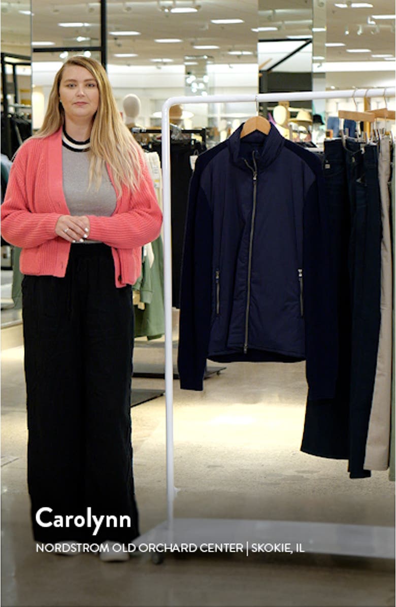 Lanier Mixed Media Jacket, sales video thumbnail