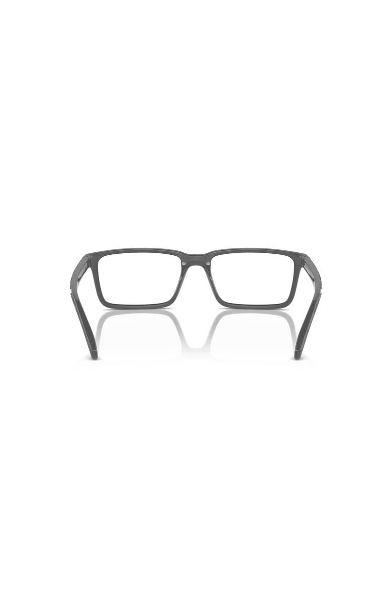 ARNETTE 53mm Rectangle optical glasses, Alternate, color, Grey