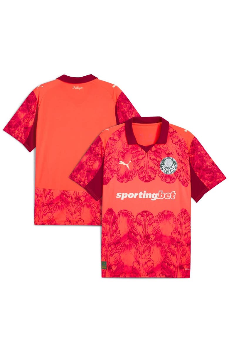 PUMA Men's Puma x KidSuper Red SE Palmeiras 2025 FIFA Club World Cup Replica Jersey, Main, color, 