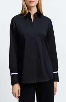 Foxcroft Iris Button-Up Shirt