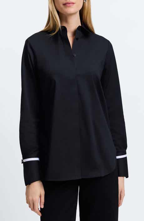 Foxcroft Iris Button-Up Shirt