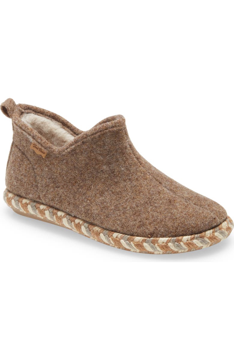 Toni Pons Maia Faux Fur Lined Scuff Slipper, Main, color, Taupe