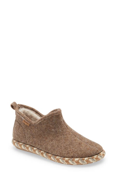 Maia Faux Fur Lined Scuff Slipper (Women)