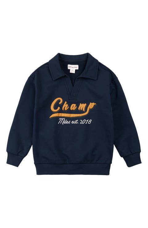 Kids' Champion Cotton Graphic Sweatshirt (Toddler & Little Kid)