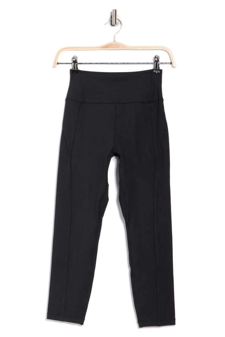 Aylani Capri Leggings, Alternate, color, BLACK